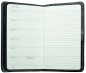 Preview: Pocket Kalenderbuch DIN A6 2027 PREMIUM LEDER VINTAGE Anilin schwarz