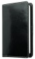 Preview: Pocket Kalenderbuch DIN A6 2027 PREMIUM LEDER VINTAGE Anilin schwarz