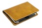 Preview: Pocket Kalenderbuch DIN A6 2026 PREMIUM LEDER VINTAGE Anilin cuoiobraun
