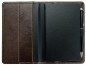 Preview: Pocket Kalenderbuch DIN A6 2027 PREMIUM LEDER VINTAGE Anilin marronebraun