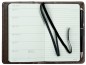 Preview: Pocket Kalenderbuch DIN A6 2027 PREMIUM LEDER VINTAGE Anilin marronebraun