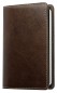 Preview: Pocket Kalenderbuch DIN A6 2027 PREMIUM LEDER VINTAGE Anilin marronebraun