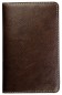 Preview: Pocket Kalenderbuch DIN A6 2027 PREMIUM LEDER VINTAGE Anilin marronebraun