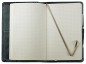 Preview: Notizbuch cirka DIN A5 (auswechselbar) PREMIUM LEDER VINTAGE Anilin schwarz