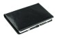 Preview: Notizbuch cirka DIN A5 (auswechselbar) PREMIUM LEDER VINTAGE Anilin schwarz