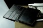 Preview: Notizbuch cirka DIN A5 (auswechselbar) PREMIUM LEDER VINTAGE Anilin schwarz