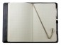 Preview: Notizbuch cirka DIN A5 (auswechselbar) PREMIUM LEDER VINTAGE Anilin schwarz