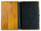 Preview: Notizbuch cirka DIN A5 (auswechselbar) PREMIUM LEDER VINTAGE Anilin cuoiobraun