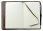 Preview: Pocket Notizbuch PREMIUM LEDER VINTAGE Anilin marronebraun