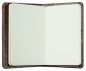 Preview: Notizbuch Pocket Format | Echtleder | VINTAGE dunkelbraun