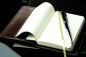 Preview: Notizbuch Pocket Format | Echtleder | VINTAGE dunkelbraun
