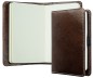 Preview: Notizbuch Pocket Format | Echtleder | VINTAGE dunkelbraun