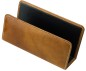Preview: Briefständer PREMIUM LEDER VINTAGE cuoiobraun