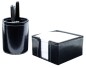 Preview: Zettelkasten PREMIUM LEDER VINTAGE schwarz