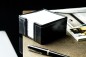 Preview: Zettelkasten PREMIUM LEDER VINTAGE schwarz