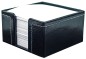 Preview: Zettelkasten PREMIUM LEDER VINTAGE schwarz