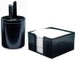 Preview: Zettelkasten PREMIUM LEDER VINTAGE schwarz