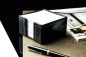 Preview: Zettelkasten PREMIUM LEDER VINTAGE schwarz