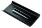 Preview: Federschale PREMIUM LEDER VINTAGE schwarz