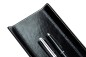 Preview: Federschale PREMIUM LEDER VINTAGE schwarz