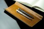 Preview: Federschale PREMIUM LEDER VINTAGE cuoiobraun