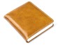 Preview: 3 Jahreskalender (vergleichend) PREMIUM LEDER VINTAGE Anilin cuoiobraun