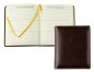 Preview: 3 Jahreskalender (vergleichend) PREMIUM LEDER VINTAGE Anilin marronebraun
