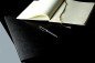 Preview: Schreibunterlage XXL 65x45 PREMIUM LEDER VINTAGE schwarz