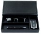 Preview: Ablagekasten mit Deckel PREMIUM LEDER VINTAGE schwarz