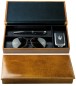 Preview: Ablagekasten mit Deckel PREMIUM LEDER VINTAGE cuoiobraun