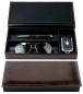 Preview: Ablagekasten mit Deckel PREMIUM LEDER VINTAGE marronebraun