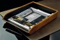 Preview: Briefablagekasten PREMIUM LEDER VINTAGE cuoiobraun