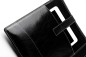 Preview: Schreibmappe DIN A4 PREMIUM LEDER VINTAGE schwarz