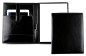 Preview: Schreibmappe DIN A4 PREMIUM LEDER VINTAGE schwarz
