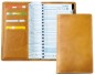 Preview: Taschenkalender mit Spiralbindung 2025 + 2026 in PREMIUM LEDER VINTAGE Anilin cuoiobraun