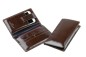 Preview: Reisebrieftasche PREMIUM LEDER VINTAGE marronebraun