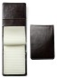 Preview: Reporterblock cirka DIN A6 PREMIUM LEDER VINTAGE marronebraun