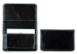 Preview: Visitenkartenetui XXL mit Magnetverschluß PREMIUM LEDER VINTAGE schwarz