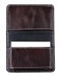 Preview: Visitenkartenetui XXL mit Magnetverschluß PREMIUM LEDER VINTAGE dunkelbraun - Kopie