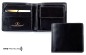 Preview: Herrenbörse mit Münz-u. Scheinfach PREMIUM LEDER VINTAGE schwarz - RFID Protection