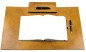 Preview: Schreibunterlage XXL 65x45 PREMIUM LEDER VINTAGE cuoiobraun