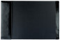Preview: Schreibunterlage 65x45 mit Klappleiste inkl. Block + Kalender 2026/2027 PREMIUM LEDER VINTAGE Anilin schwarz