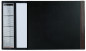 Preview: Schreibunterlage 65x45 mit Klappleiste inkl. Block + Kalender 2026/2027 PREMIUM LEDER VINTAGE Anilin marronebraun