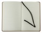 Preview: Notizbuch DIN A5 schmal (gebunden) PREMIUM VINTAGE cuoiobraun