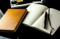 Preview: Notizbuch DIN A5 schmal (gebunden) PREMIUM VINTAGE cuoiobraun