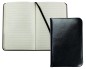 Preview: Notizbuch Pocket Format (gebunden) | Echtleder | VINTAGE schwarz