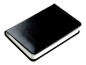 Preview: Pocket Notizbuch (gebunden) PREMIUM LEDER VINTAGE schwarz