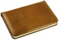 Preview: Notizbuch Pocket Format (gebunden) | Echtleder | VINTAGE hellbraun