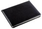 Preview: Adressbuch DIN A6 (gebunden) PREMIUM LEDER VINTAGE schwarz