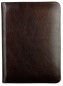Preview: Adressbuch DIN A6+ (gebunden) | Echtleder | VINTAGE dunkelbraun